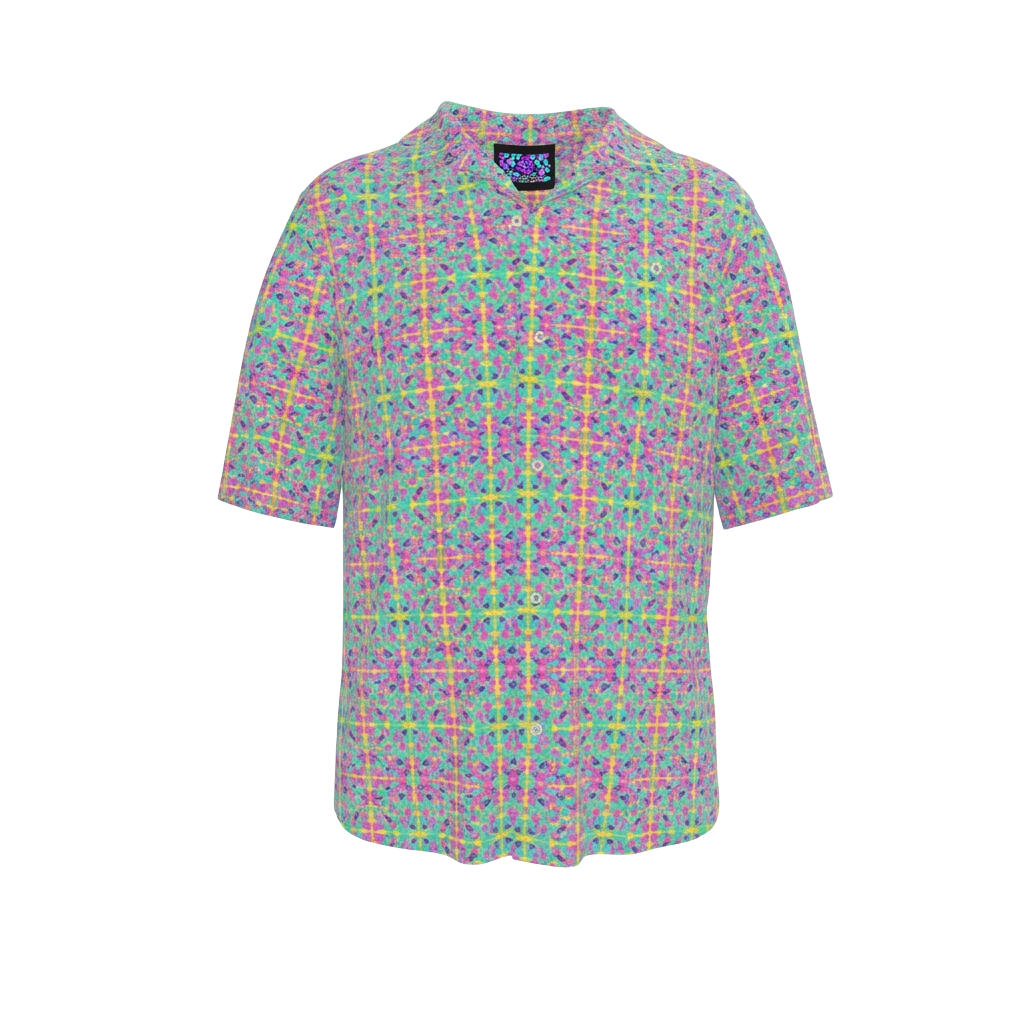 2nd Camo revere shirt in yellow